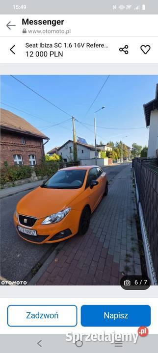Sprzedam Seata Ibizę Jastrzębie-Zdrój