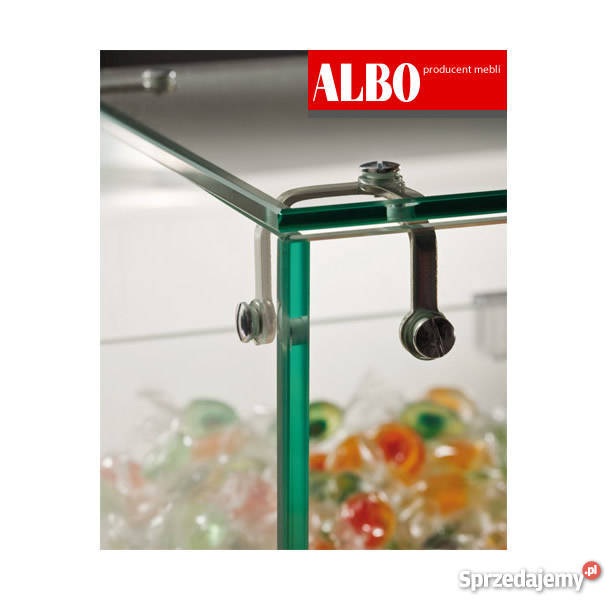 Gablota szklana nadstawka gablota sklepowa meble warmińsko-mazurskie sprzedam