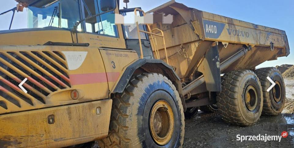 Wozidlo Volvo A 40 D Tychy