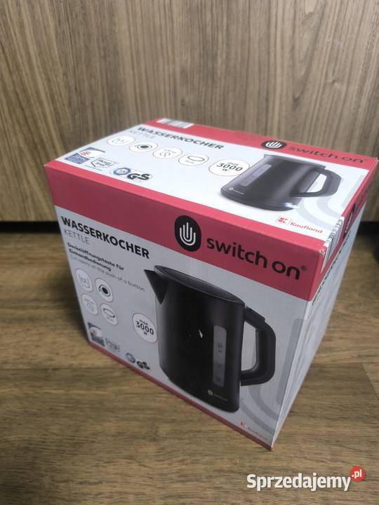 Czajnik elektrycznyWasserkocher Kettle LOMBARDi czarny Rzeszów