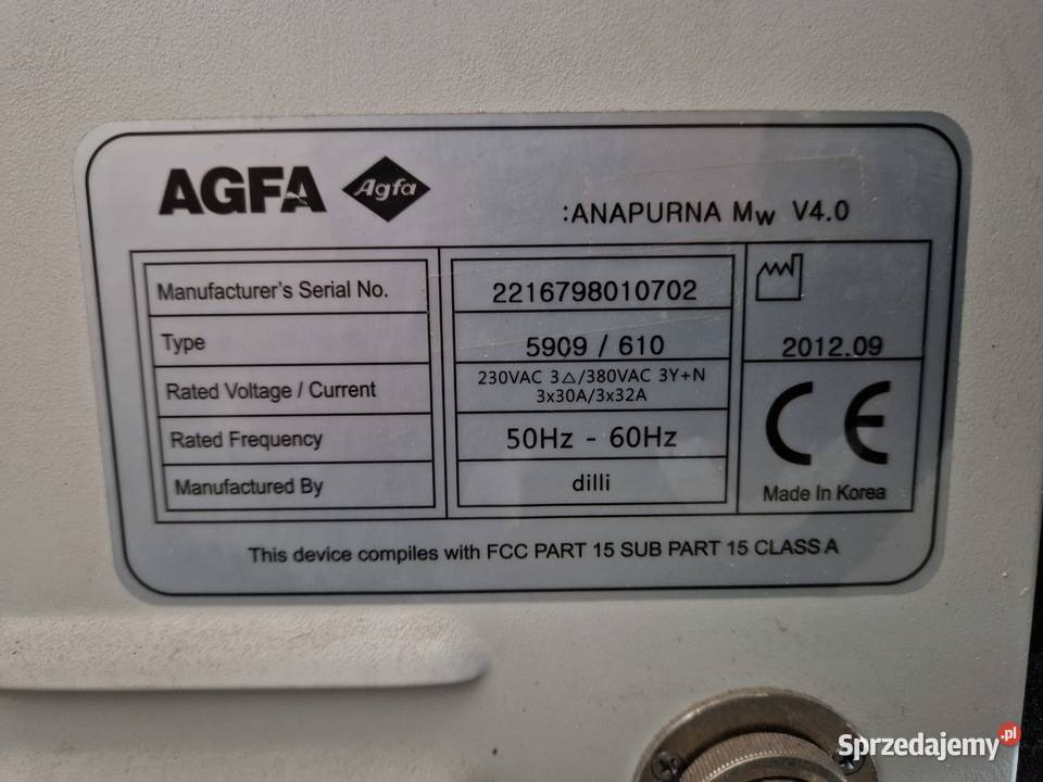 Ploter UV Agfa Annapurna Mw 1600 Siedlce
