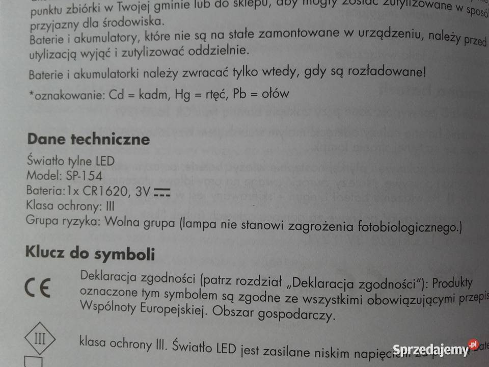 Kask rowerowy CRIVIT z tylną lampką rozmiar SM Bydgoszcz