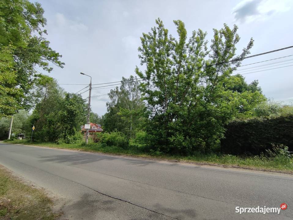 Sprzedam działkę budowlaną w Milanówku 1409m2 Milanówek