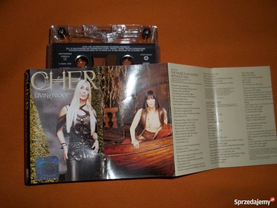 CHER Living Proof kaseta magnetofonowa łódzkie Łódź