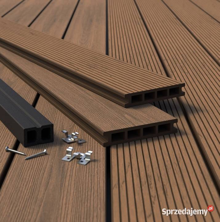 Deska tarasowa kompozytowa BERGDECK S140 Ciemny Warszawa