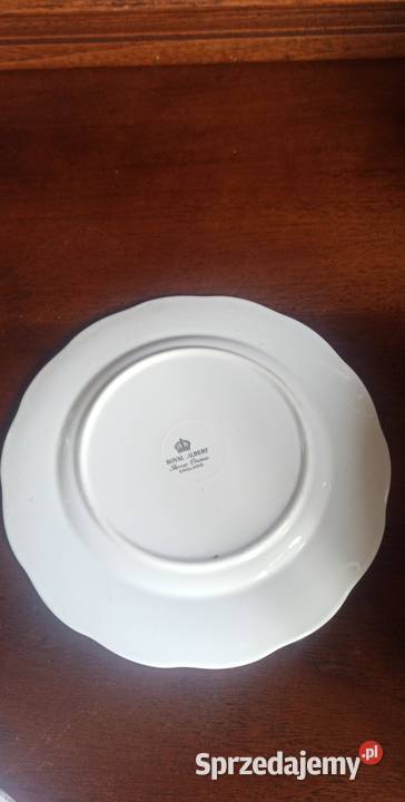 Talerzyki deserowe Royal Albert England Braemar Porcelana i szkło Gdańsk