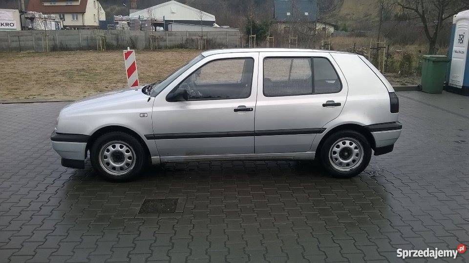 VW GOLF III 19 TD front Vento srebrny Grudziądz