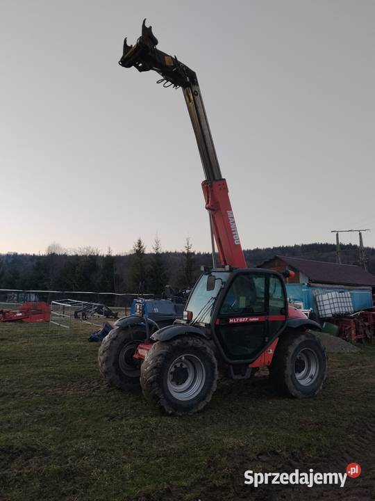 ładowarka teleskopowa manitou 627 2008 Sucha Beskidzka