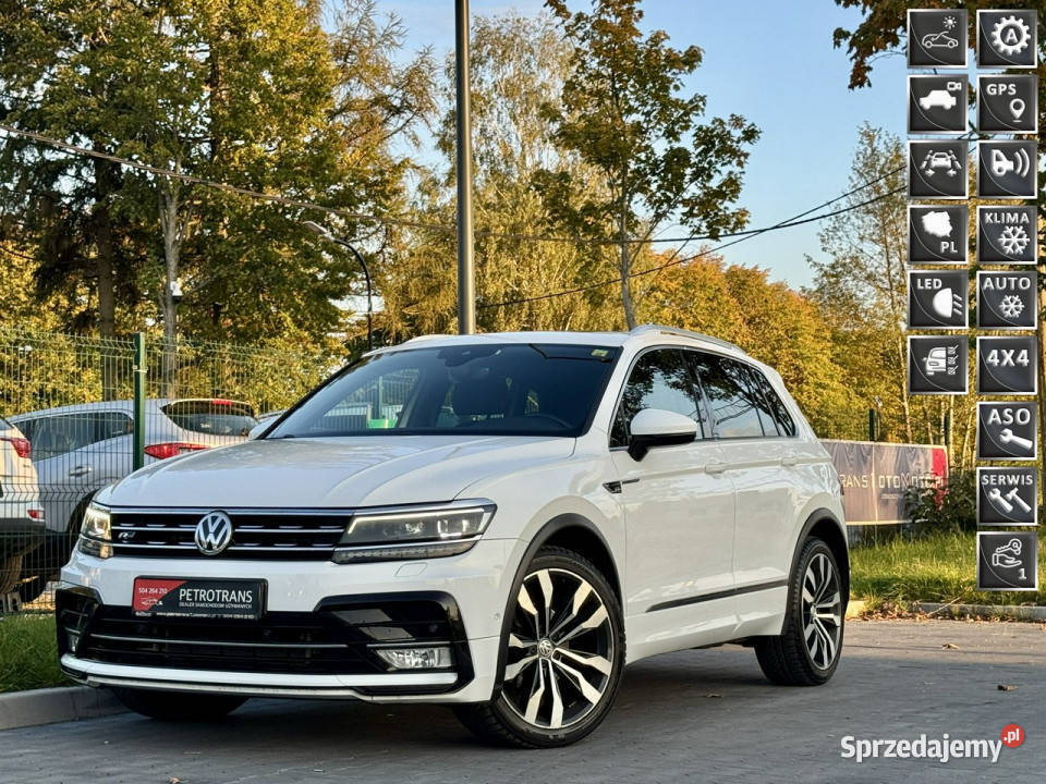 Volkswagen Tiguan 20 TDI 150 RLINE 4Motion gniazdo SD Tiguan Mrągowo