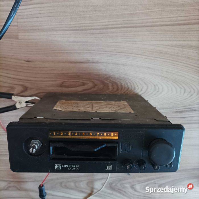 Stare radio samochodowe UNITRA Diora SKALD Fiat Stronie Śląskie sprzedam