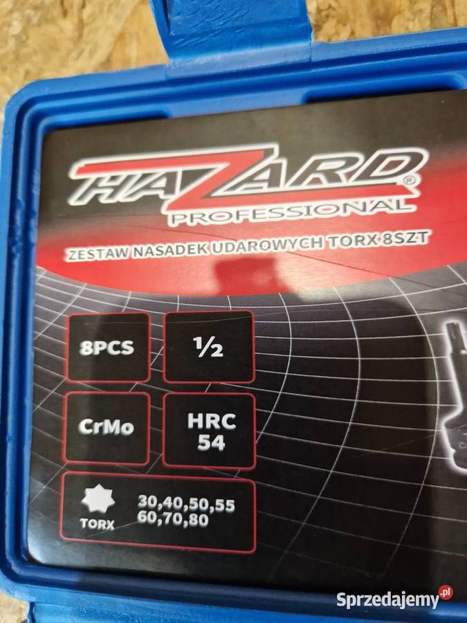 Zestaw 8 nasadek trzpieniowych do kluczy wielkopolskie Głogowa