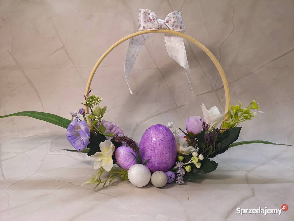 Elegancki stroik wielkanocny na kole Kielce