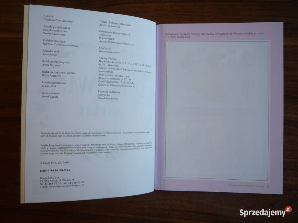 Odkrywam siebie Złota kolekcja Poziom B i B przedszkole sprzedam