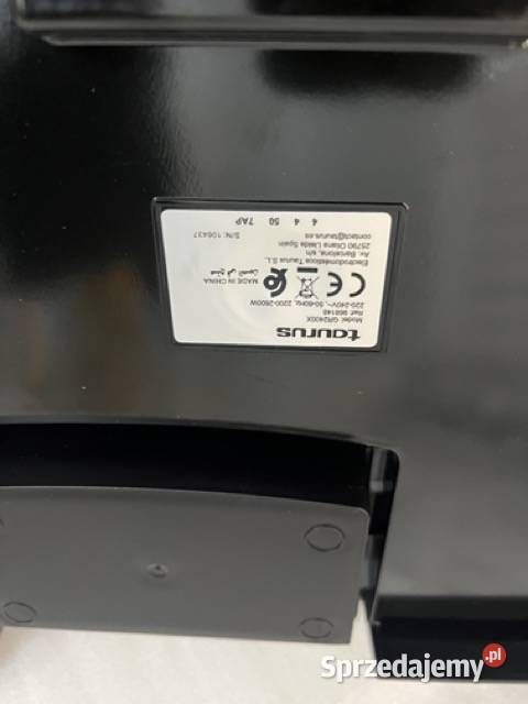 Taurus Grill 2600W żelazko 2 w 1 otwór 180 Stanisławów