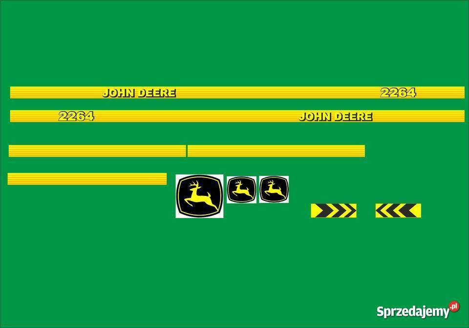 naklejki john deere 2264 Jeżewo