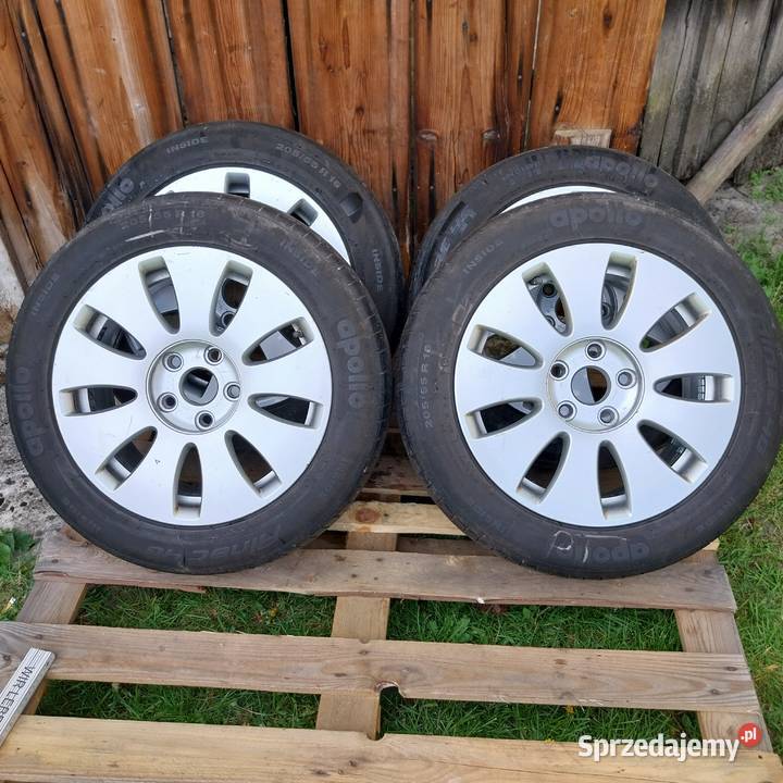 Felgi aluminiowe R16 Audi oryginalne Samochodowe lubelskie Ciosmy
