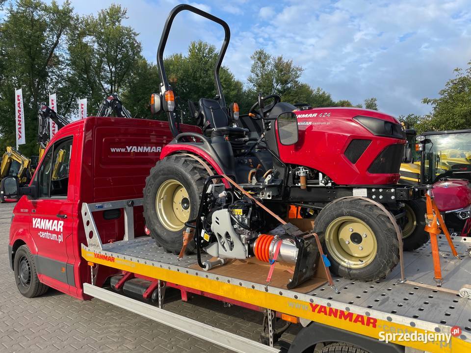 Japoński ciągnik YANMAR SA424 Demo 26 4x4 Łagiewniki Nowe