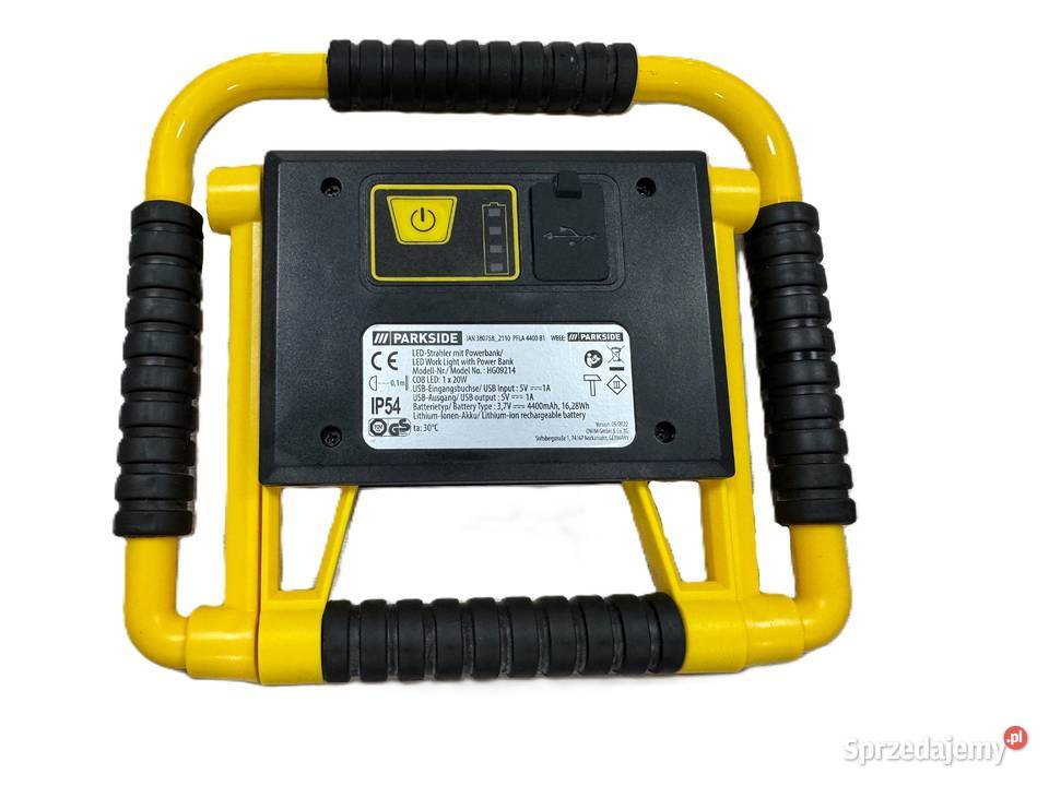 Lampa warsztatowa LED PARKSIDE PFLA 4400 B2 Spoty i reflektory Elbląg