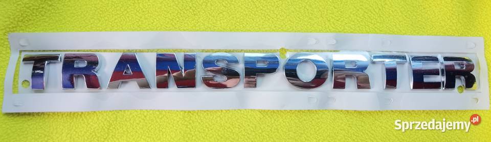 Znaczek Logo Emblemat Transporter VW z Numerem Lublin