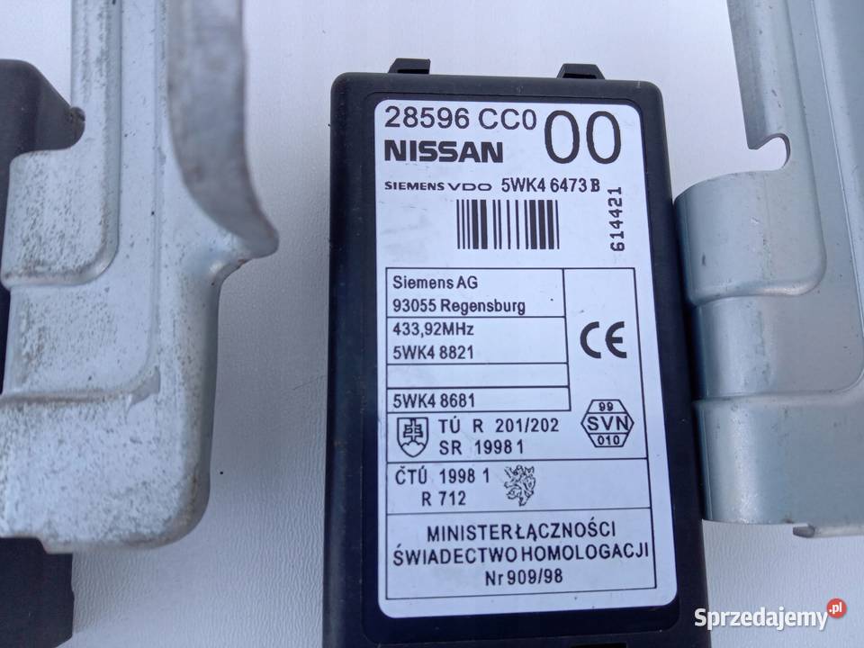 MODUŁ CENTRALNEGO ZAMKA NISSAN MURANO Z50 sprzedam