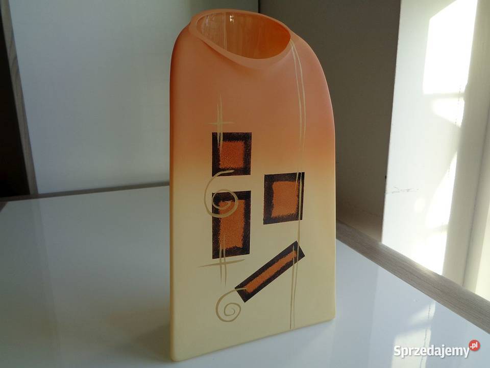 Wazon szklany firmy DECOGLASS Toruń