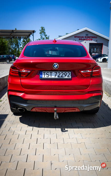 Bmw x4 mpakiet pierwszy własciciel full hak navi Rok produkcji 2016 Starachowice