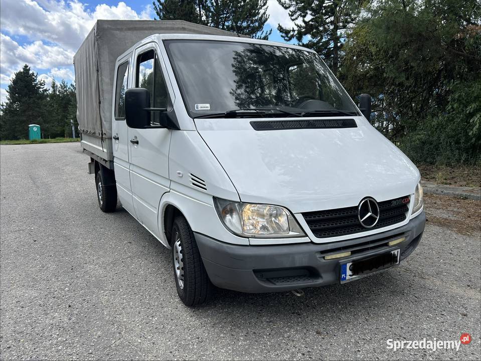 Mercedes sprinter doka brygadówka 6os śląskie Katowice