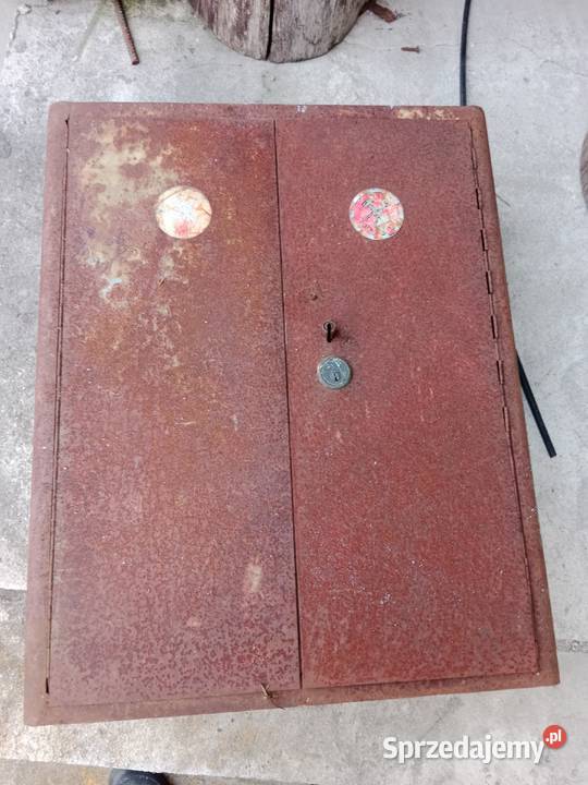 Stara z PRL u metalowa szafka na narzędzia Poddębice sprzedam