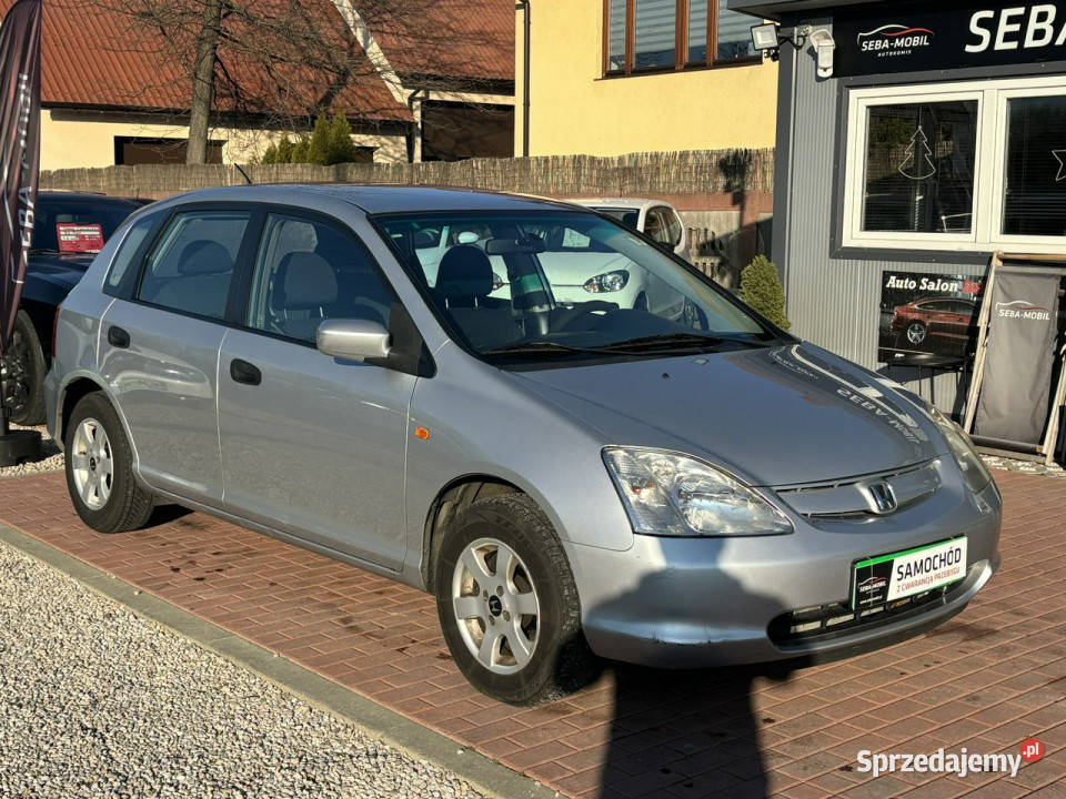 Honda Civic Automat Gwarancja Klima VII 20012005 srebrny mazowieckie Sade Budy