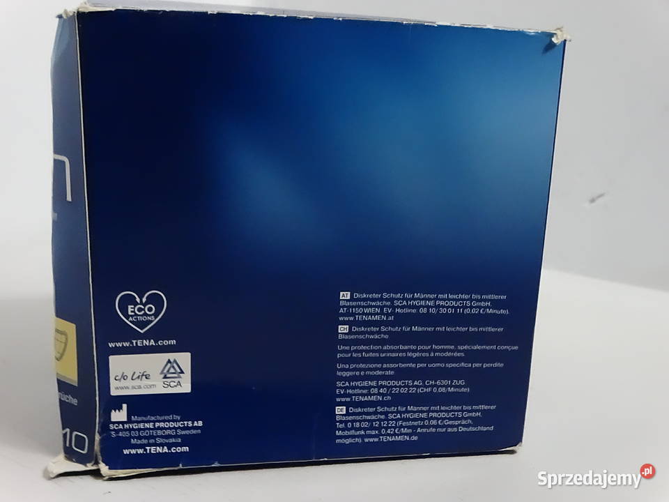 Wkładki urologiczne mężczyzn TENA Men Level 2 Biłgoraj