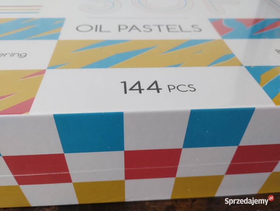 Pastele olejne 144 ogromny zestaw miekkie Malarstwo
