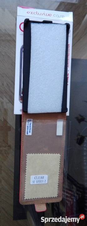 ZAMYKANE SKÓRZANE ETUI SONY XPERIA ZULTRA RED Łódź