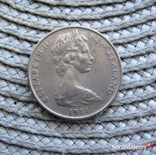 Nowa Zelandia 20 Cent 1971r Kalisz