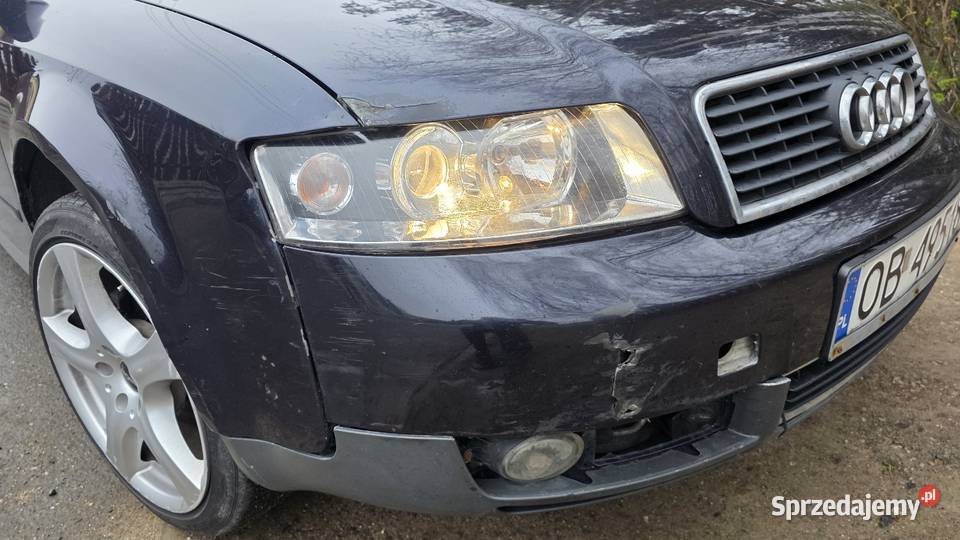 Audi a4 b6 19 tdi awx 130 2001r ZAMIENIĘ 130KM A4 Samochody osobowe Makowice