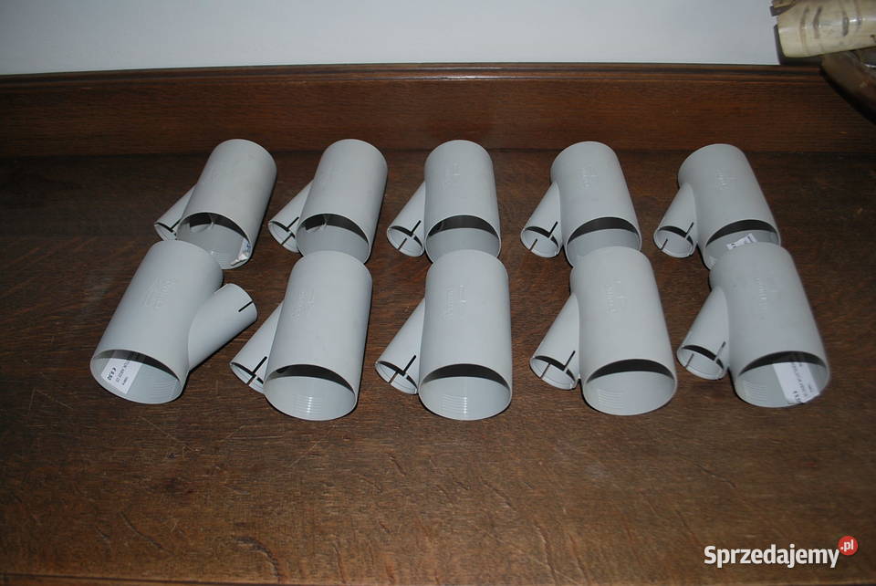 TRÓJNIK TRUMA DO RURY ROZPROWADZAJĄCEJ 2 x 65mm Grzebowilk