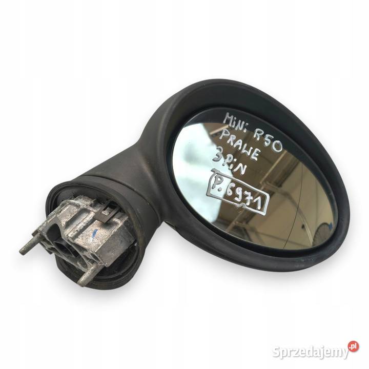 LUSTERKO PRAWE Mini One R50 R53 elektryczne 3 osobowe