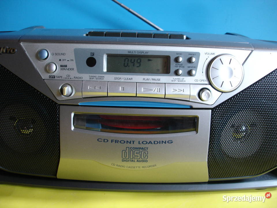 Radiomagnetofon z CD SANYO MCDZ330F Zielona Góra