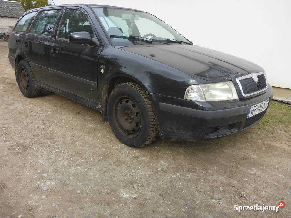 skoda octavia 19tdi czarna 110koni Rok produkcji 2003 mazowieckie Radom