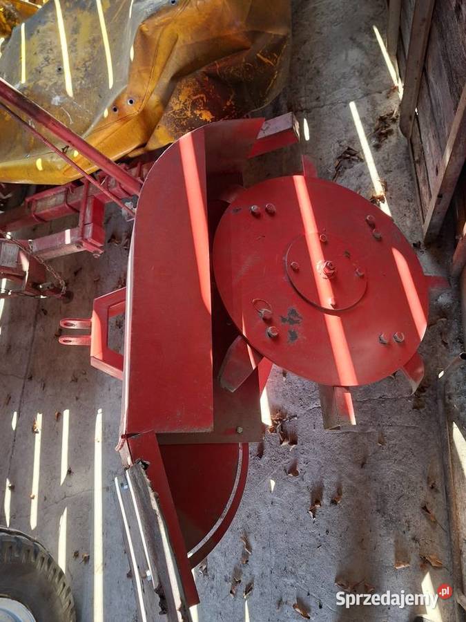 Obsypnik do pryzm kiszonki Rolnictwo lubelskie Żyrzyn