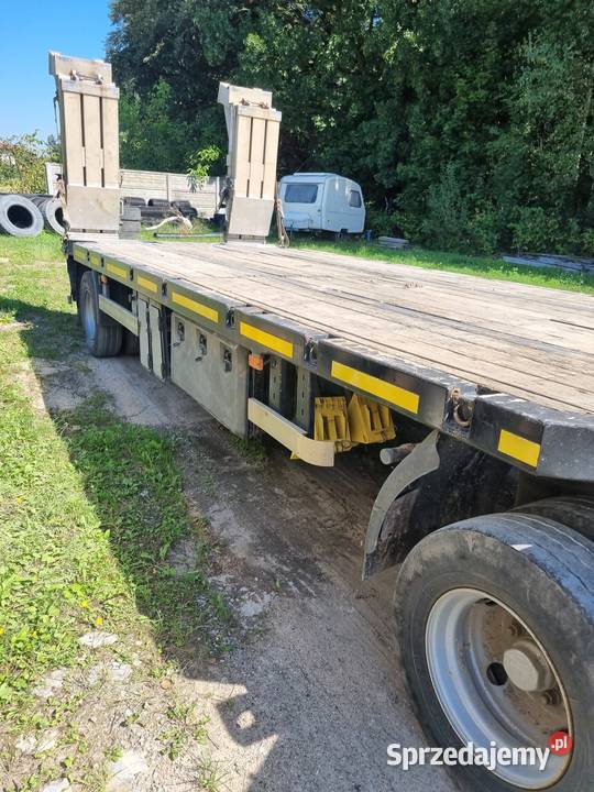Przyczepa niskopodwoziowa do przewozu sprzętu Lawety Tomaszów Lubelski