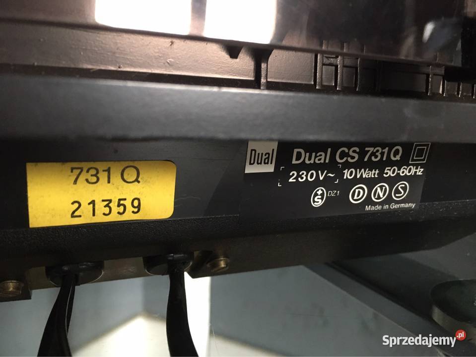 Dual CS 731 Q gramofon hi end vintage Gramofony Pruszków