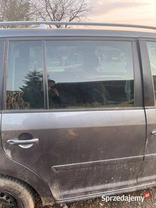 Volkswagen touran drzwi prawe pasażera LD7X opolskie