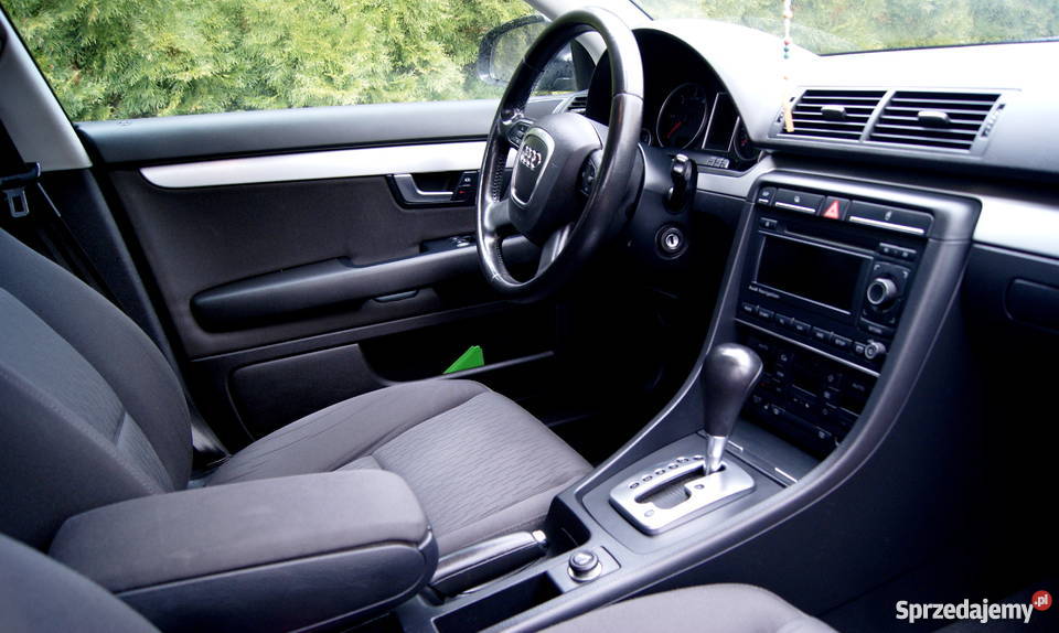 AUDI A4 B7 czarne kombi welurowa tapicerka pomorskie Chojnice