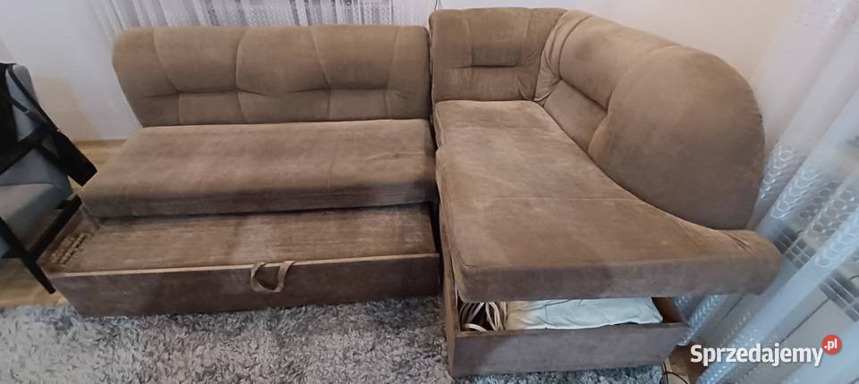 Narożnik jasny brąz 240x160x86 Łuków