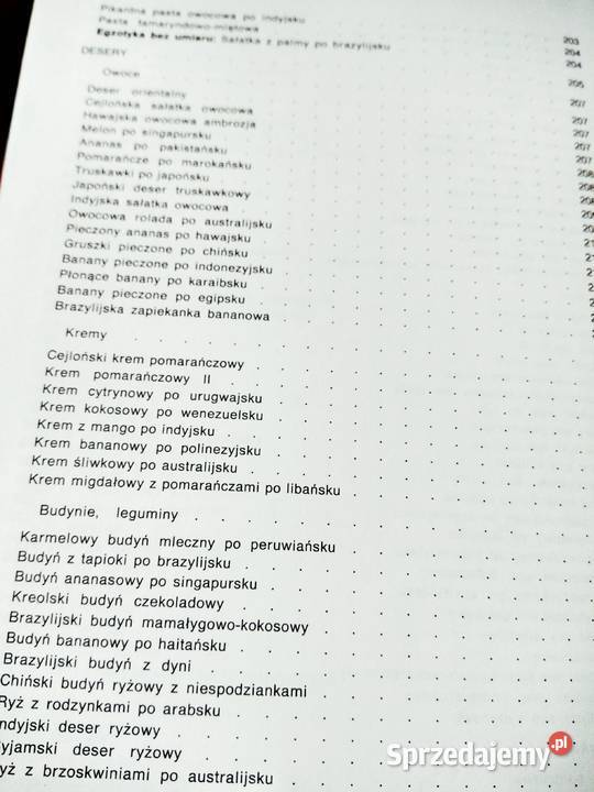 Kuchnia egzotyczna w polskim domu książki mazowieckie Warszawa