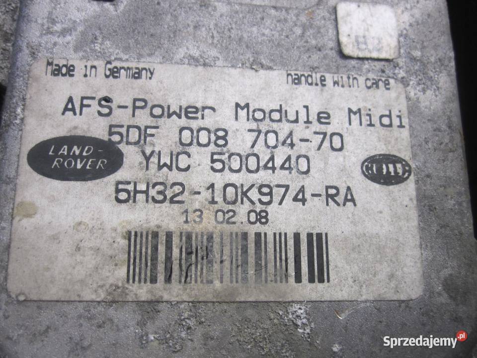 RANGE ROVER SPORT I L320 LIFT 08r lampa lewa