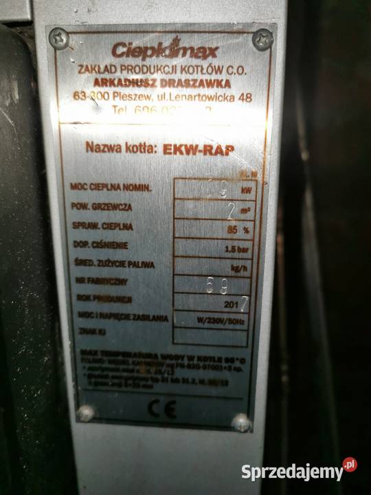 Części Pieca na ekogroszek