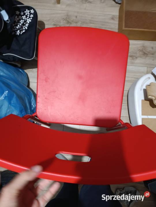 krzesło czerwone Poznań