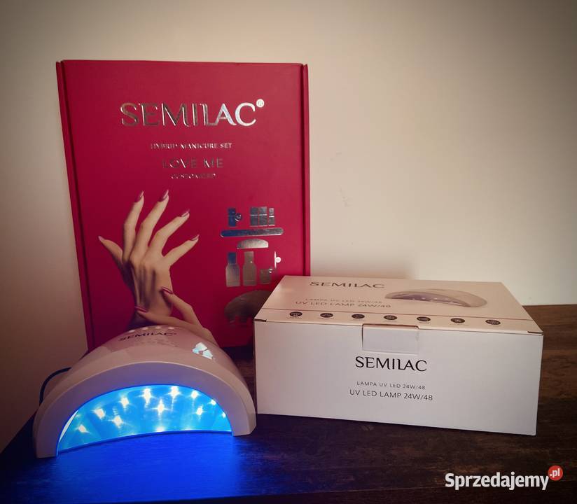 Lampa UV LED Semilac akcesoria do manicure Kraków