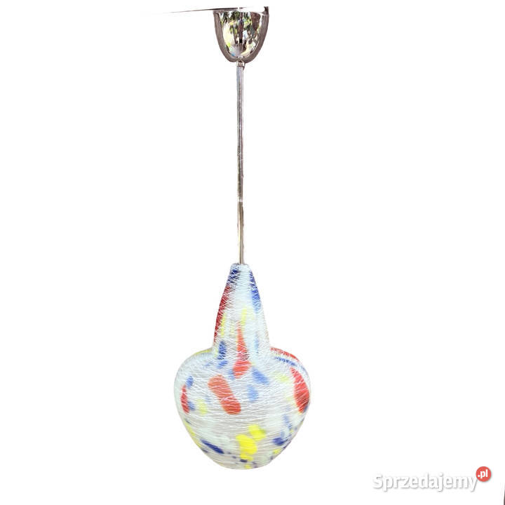 Lampa wisząca proj J Junek Zukov Czechosłowacja Warszawa